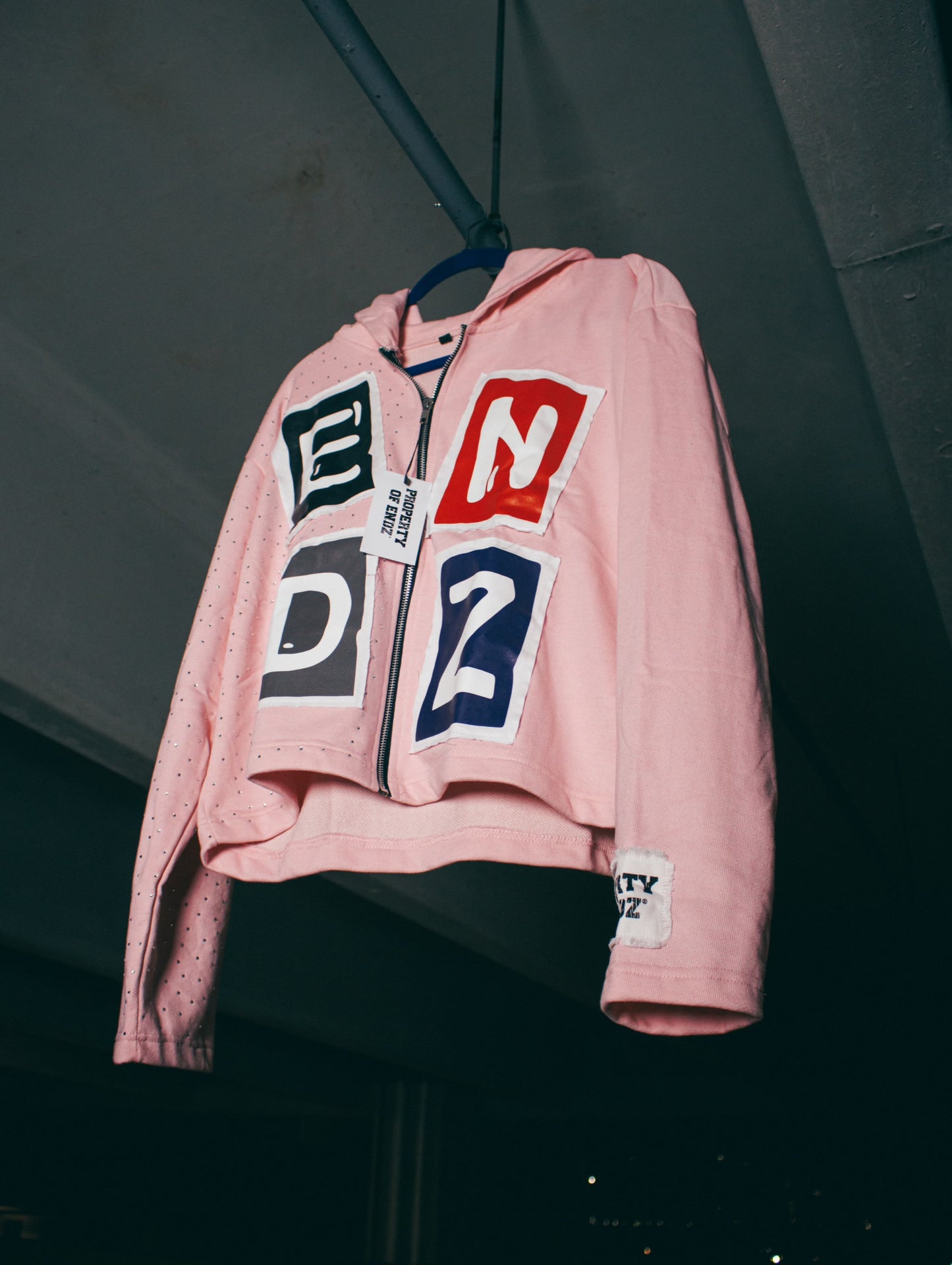 Cotton Candy Crush EndZip Hoodie